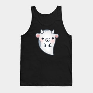 Friendly Ghost Cow Tank Top